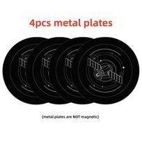 Metal Plates for Starlink Magnetic Mount Stand Sticker Disk Iron Sheet for Starlink Mini and Gen 1/1 Satellite Antenna Mount 3.54 inch