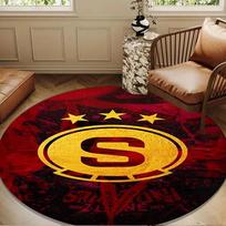 Sparta Prague Football  Round mat, Anti-slip Circle Carpet Chair rug For livingroom,Bedroom, doormat home decor Gift Christmas Gifts 100cmx100cm