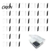 Refrigerator Magnet Craft Projects 5/6/8/10/15/20/24 Sets DIY Acrylic Fridge Kit, Square Photo Holder Magnets with Adhesive Backing, Clear Picture 24PCS