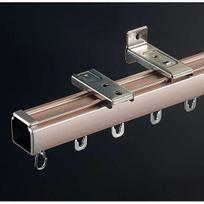 Ultra-thin 2.1MM Curtain Track Silent Sliding Inner Window Invisible Guide Aluminum Alloy Sliding Curtain Rod Custom Size