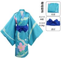 Agatsuma Zenitsu Kimono Anime Cosplay Costume Kamado Tanjirou Hashibira Inosuke Dress Kimetsu No Yaiba Season S blue