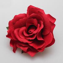 Rose Flower Hairpin Summer Beach Headdress Hawaii Flowers Hair Clips Bohe Bridal Flowers Hair Clips Barrette For Wedding raudona