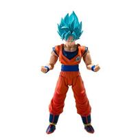 TAMASHII NATIONS S.H.Figuarts Dragon Ball Super Super Saiyan God Super Saiyan Son Goku -Transcendent 5.7 inches - B0G4TGZ9N9 blue