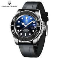 Naujas PAGANI DESIGN PD-1651 V3 vyriškas mechaninis laikrodis, prabangus safyro stiklas, automatinis laikrodis 40MM nerūdijančio plieno laikrodis vyrams Miyota 8215 movement gray
