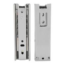 2pcs 5in Mini Short Drawer Slides Furniture Guide Rail Full Extension Kitchen Cupboard Hardware