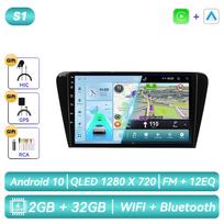 For Skoda Octavia 3 2013 - 2018 Android Car Radio Multimedia Video Player Navigation GPS Carplay Touch Screen Auto Stereo Intelligent Systems 4CORE 2G 32G