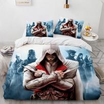 New Game A-Assassin S Creed Art Duvet Cover Pillowcase Bedding Set Kids Boy Bedroom Decoration Gift Single Double Large Size Baby size 100X135cm