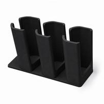 1/2/3-Slot Remote Organizer, Home Desktop Storage Rack, Remote Storage Box, Suitable For Living Room Coffee Table, Bedroom black