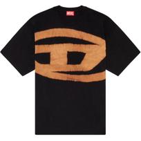 DIESEL T Boxt Bleach Oval D Logo T Shirt A148720QKAS-9XX S brown