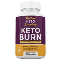 Daitea Keto Advantage Capsules, BHB Salts, Apple Cider Vinegar, 800mg, 120 Caps 120 Capsules