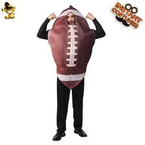 Halloween big man funny rugby costume stage performance outfit stage performance costume COSPLAY Performance Average Size black