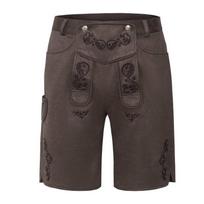 Alaus Kelnės Cosplay Kostiumas Miuncheno Oktoberfestui Su Dirbtinio Suede Audiniu Streetwear Gerbėjams XXXL kava