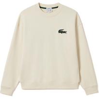 LACOSTE SS23 Sweatshirt Unisex Cream White SH6405-XFJ M white