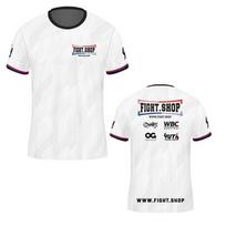 Muay Thai Fan Team Uniforms Men Women Summer 3D Print Breathable O Neck Short Sleeve Kids Sportwear Man Boxing Casual T Shirt L
