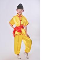 Vaikų tradicinis kinų Vushu kostiumas Drabužiai Berniukams Mergaitėms Kung Fu Kostiumas Tai Chi Kovos Menų Vienodas Apranga Individualus Logotipas 100cm