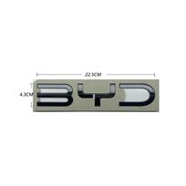 For BYD Seal Black Rear Label English Character 1pc gray