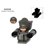 New Skibidi Toilet Man Anime Cartoon Bricks Doll Cameraman Speakerman TV Man Astronaut Action Block Toy Figures Building Blocks