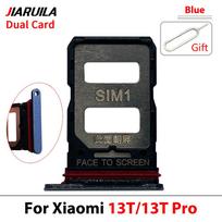 SIM Card Tray Slot For Xiaomi 11t Pro 11T 11X Dual Sim Card Adapter Chip Drawer Holder Replacement Parts