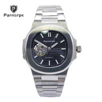 8 Colors Dress 42MM Square Case NH38 Automatic men's Watch blue dial Sapphire Glass Luminous Automatic Watch reloj hombre 40mm gray