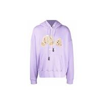 PALM ANGELS Bear Hoodie PMBB058F21FLE0073660 L white