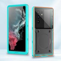 Universal WaterProof Case for Poco F9 Ultra X8 Pro Max F8 M8 5G Diving Sealing Funda Xiaomi Poco X7 M7 F7 F6 X6 M6 X5 X4 X3 NFC 5 mėlyna