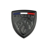 Metal Car Front Grille Emblem Sticker Rear Badge for Peugeot 106 107 108 206 207 208 301 306 307 308 407 4008 5008 RCZ Rifter Sticker