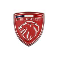 Metal Car Front Grille Emblem Sticker Rear Badge for Peugeot 106 107 108 206 207 208 301 306 307 308 407 4008 5008 RCZ Rifter Sticker