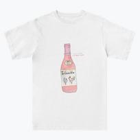 Chicken wine POD Original T-shirt, Cotton T-shirt 140 white
