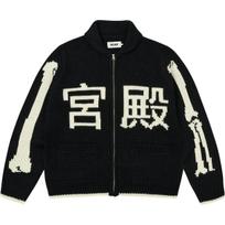 PALACE Bones Cowichan Knit P27KW044 L white
