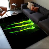 Monster Energy Area Rug Suitable for Indoor And Outdoor,Carpets for Playroom, Homes, Offices, Living Rooms,Home Decor,Christmas Fan Gift 80cmx120cm