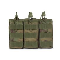 Tactical Triple Molle Magazine Pouches Airsoft AK 7.62 5.56mm M4 AR 15 Rifle Mag Bag Hunting Vest Accessories