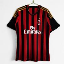 AC Milan Retro Soccer Jersey 06-07 Home Away Kaka Ronaldinho Pirlo Fan Version XXL