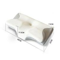 Memory Foam Butterfly Shaped Cervical Pillow For Neck Pain Relief pilka spalva
