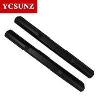 ABS Front Grill Trim With LED For VW Volkswagen Amarok  2024 2025 Double Cabin Car Accessories non led light black