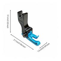 Professional Flatbed Presser Foot Straight Stitch, Attachment, border-Stitching gray