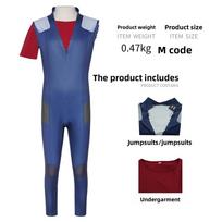 Cowboy Bebop Cosplay Costume For Anime Stage Performances Jett,M blue