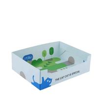 Portable Cat Toilet Litter Tray Foldable Travel Cats Poop Toilet Disposable Cat Litter Box  Outdoor style C