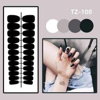 24Pcs Simple Pink Press on Nails Shiny Glitter False Nail Long Almond Fake Nails with Glue Wearable Acrylic Full Cover Nail Tips