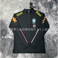 Brazil National Team Santos Neymar-zip Jacket Polo Shirt Men Women Football Training M