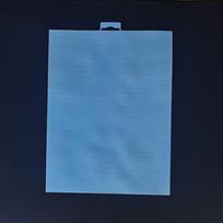 14CT Cross Stitch Canvas Grid 28x21cm Plastic Canvas Fabric Embroidery Fabric Canvas Grid  Women mėlyna