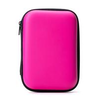 5.5inch Game Console Storage Bag Portable Multi-color Handheld Game Protective Case Drop-proof EVA for GB300/FC/RG35XX pink