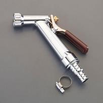 Esco EA124LA-2B 3-Pattern Water Spray Nozzle for 15mm and 18mm Hose, Zinc Spray Gun for Car Washing and Gardening