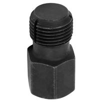 Black M18x1.5mm Metal Oxygen Sensor Thread Chaser Professional Spark Plug Thread Repair Tool for Car black