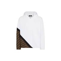 FENDI Ff Motif Hoodie FAF681AN67F1KRQ XL white