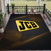Soft Floor Carpet JCB Pattern Area Rug Decorative Mat For Home Room Decoration 80cmx120cm