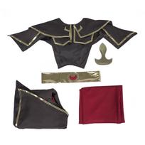 Azulos kostiumas Cosplay, Avataras Paskutinis Oro Valdytojas Helovino moteriškas drabužis 3xl black