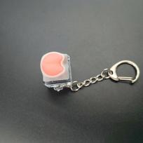 Customizable Luminous Stress-Relief Keycap Keychain Pendant