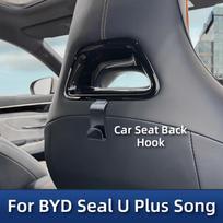 For BYD Seal U Sealion 6 Song Plus Pro Dolphin Seagull Yuan Plus Tang Car Seat Hooks Front Passenger Seat Organizer Accessories black