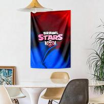 Brawl Stars Rankų darbo gobelenas Rankų darbo Išvaizda Puikiai tinka Miegamojo Balkono Studijos Sienai Daugiafunkcinis Vintažinis Sienų Menas Dovana Draugams Šeimai 100cmx150cm