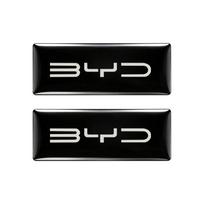Metalinės Automobilio Lipdukai Logotipo Emblema Raidės Lipdukas Automobilio Durų Sparno Šoninis Ženklelis Skirtas BYD SEAL QIN HAN SONG Plus ATTO3 SEAL gray